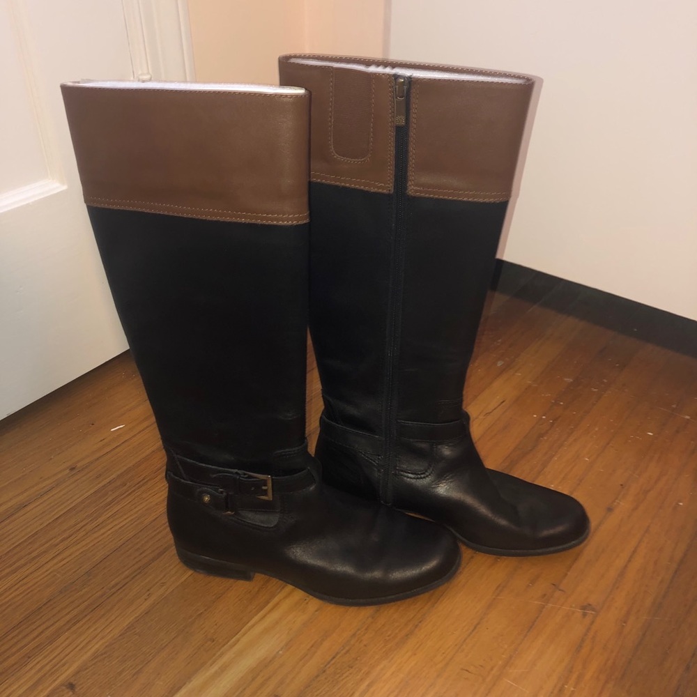 Anne Klein Knee High Boots Size 8.5